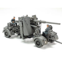 Tamiya 37027 1/48 German Heavy Tractor SS-100 and 88mm Gun Flak37 Set