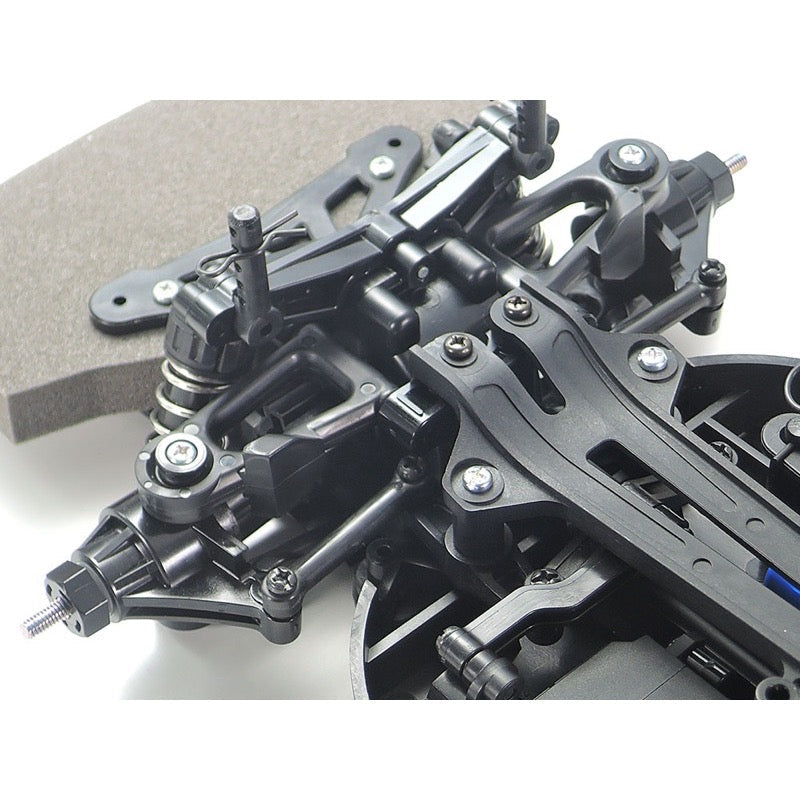 Tamiya 47437 1/10 1997 Mercedez-Benz CLK-GTR RC Car Kit (TT-01 Type-E Chassis)