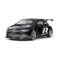 Tamiya 47451 1/10 Volkswagen Scirocco GT 4WD High Performance RC Car TT-01 Chassis Type E Unpainted Body and Windows