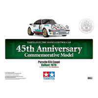 Tamiya 47477 1/10 RC Porsche Turbo RSR Type 934 Vaillant (1976) 45th Anniversary Edition