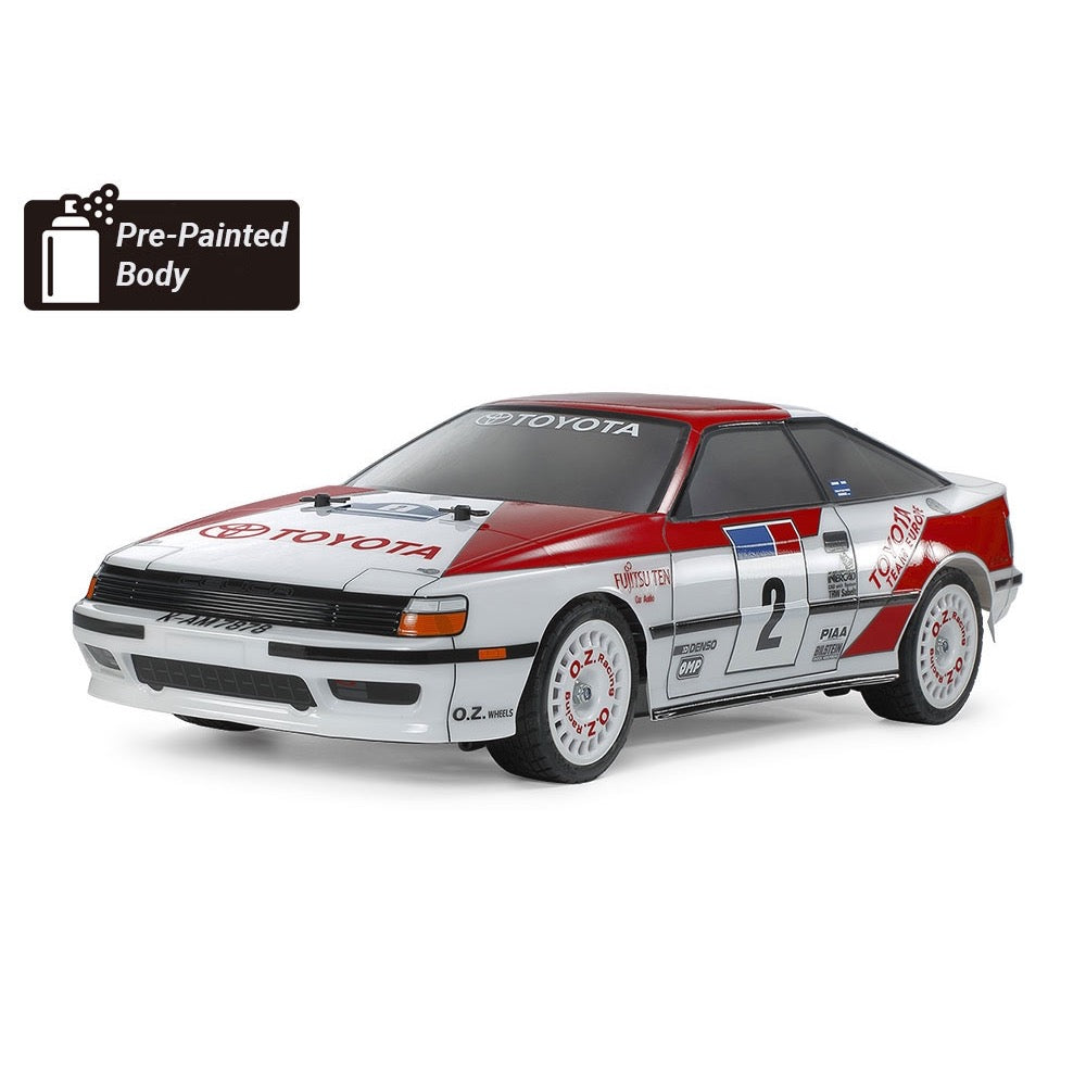 Tamiya 1/10 Toyota Celica GT-Four ST165 4WD TT-02 Painted Body RC Kit 47491