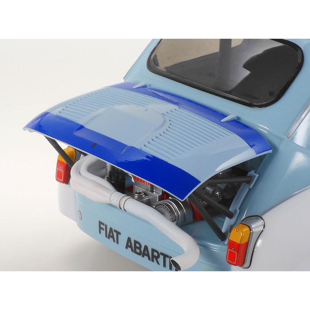 Tamiya 1/10 Fiat Abarth 1000 TCR Berlina Corse MB-01 Chassis Blue Grey Pre-Painted Body RC Kit 47492