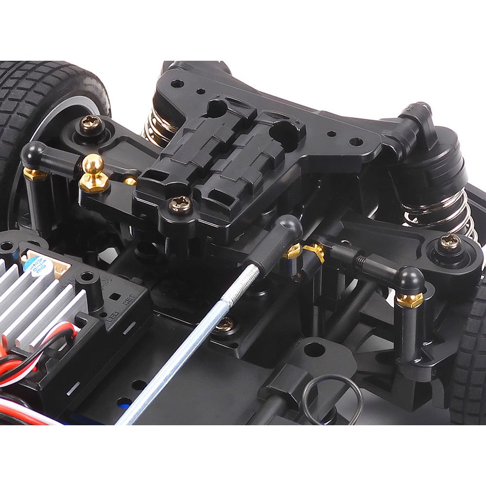 Tamiya 1/10 Fiat Abarth 1000 TCR Berlina Corse MB-01 Chassis Blue Grey Pre-Painted Body RC Kit 47492