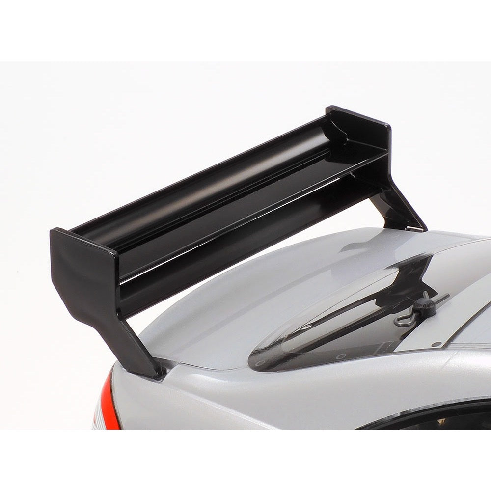 Tamiya 1/10 Mercedes CLK AMG Racing Version Silver Painted Body TT-02 Chassis RC Kit 47493