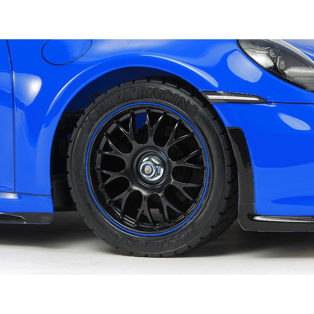 Tamiya 1/10 Porsche 911 GT3 992 RC Kit Blue Painted Body (TT-02) 47496