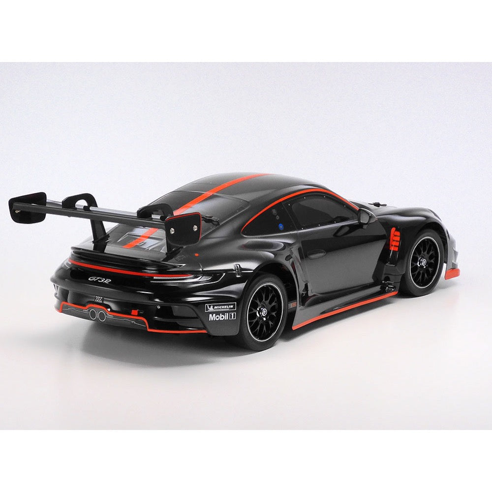 Tamiya 47512 1/10 911 GT3 R (992) TT-02 Limited Edition Black Painted Body RC Car Kit