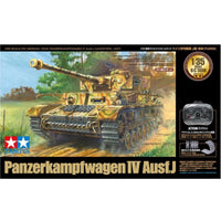 Tamiya 1/10 Panzerkampfwagen IV AUSF.J with Control Unit RC Tank Kit 48218