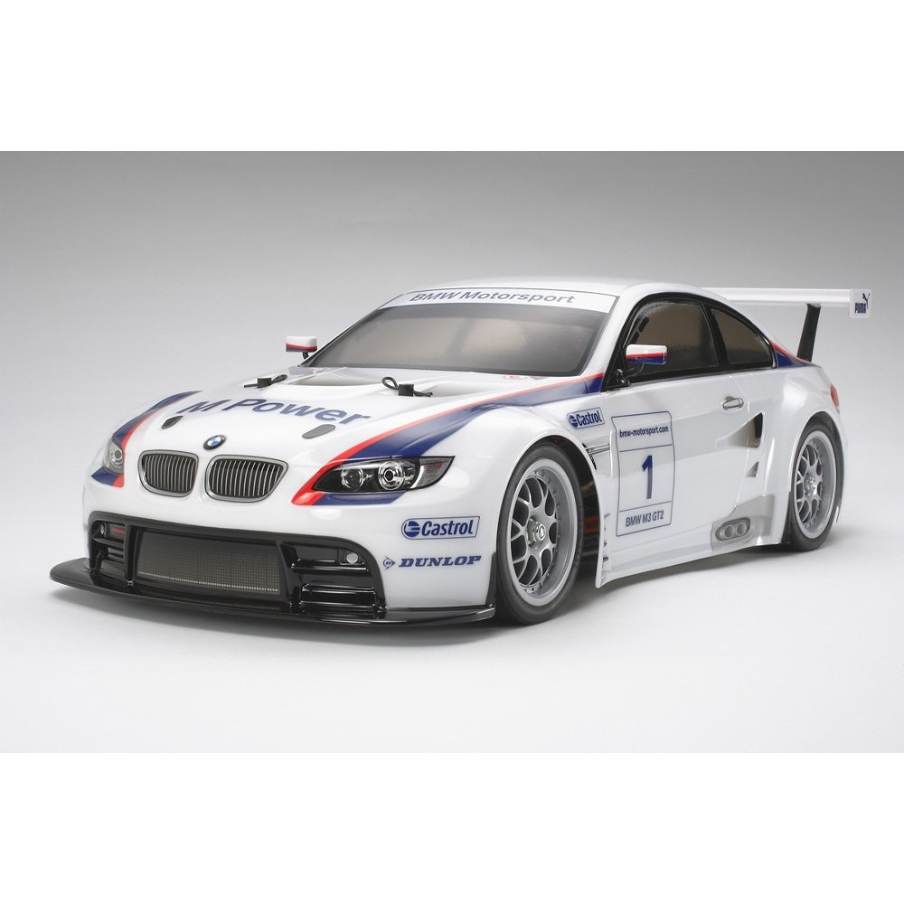 Tamiya 58449 1/10 Tamiya M3 GT2 2009 (TT-01E) Including LED Light Unit