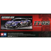 Tamiya 58599 Raybrig NSX Concept-GT TT-02 On-Road RC Kit
