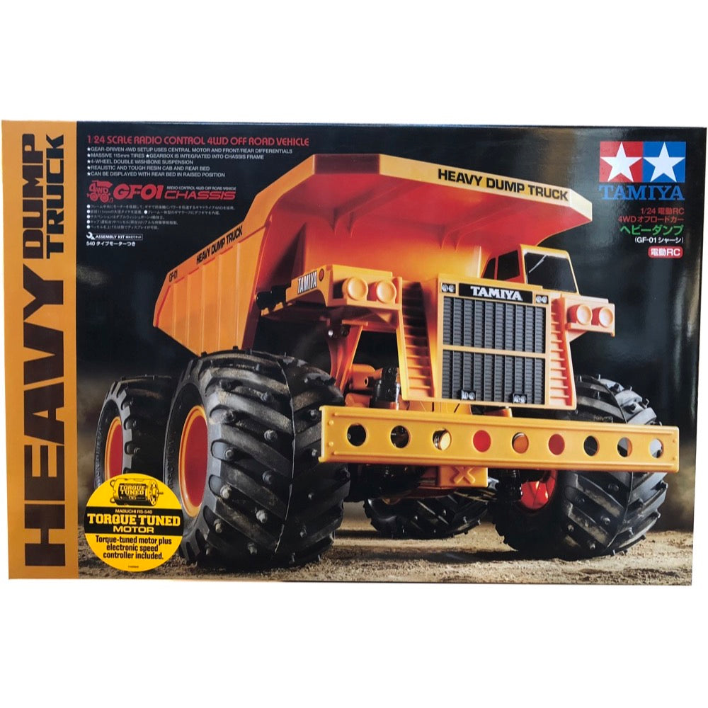 Tamiya 58622 Heavy Dump Truck GF01 1/24 RC Off Road Kit