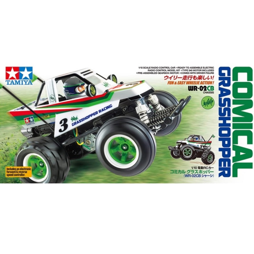 Tamiya 58662 Comical Grasshopper 2WD 1/10 WR-02CB Chassis