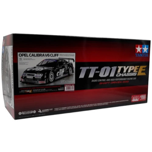 Tamiya 58701A 1/10 Opel Calibra V6 Cliff TT-01 Type-E On-Road RC Car Kit