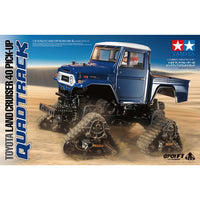 Tamiya 58704 1/12 Toyota Land Cruiser 40 Pick-up Quadtrack RC Truck (GF-01FT Chassis)