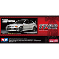 Tamiya 1/10 Mitsubishi Lancer Evolution V WRC RC Car 58713A
