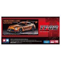 Tamiya 58750 1/10 Mercedes-AMG GT3 EVO On-Road RC Car (TT-02)