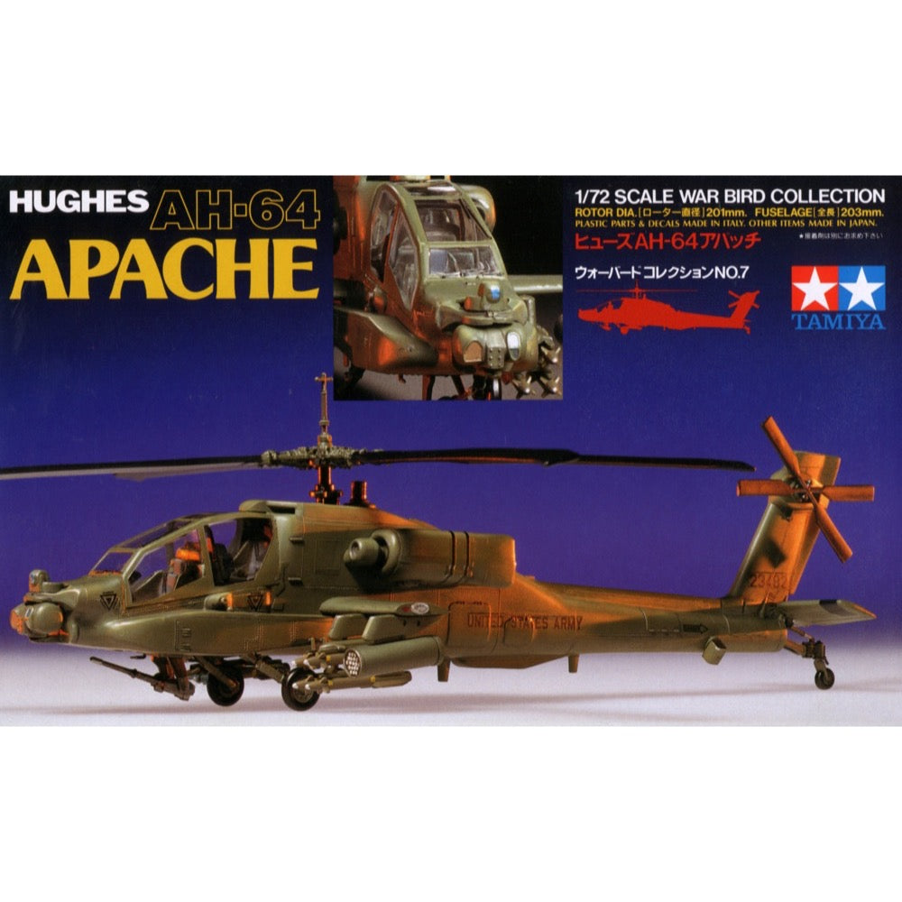 Tamiya 60707 1/72 Hughes AH-64 Apache
