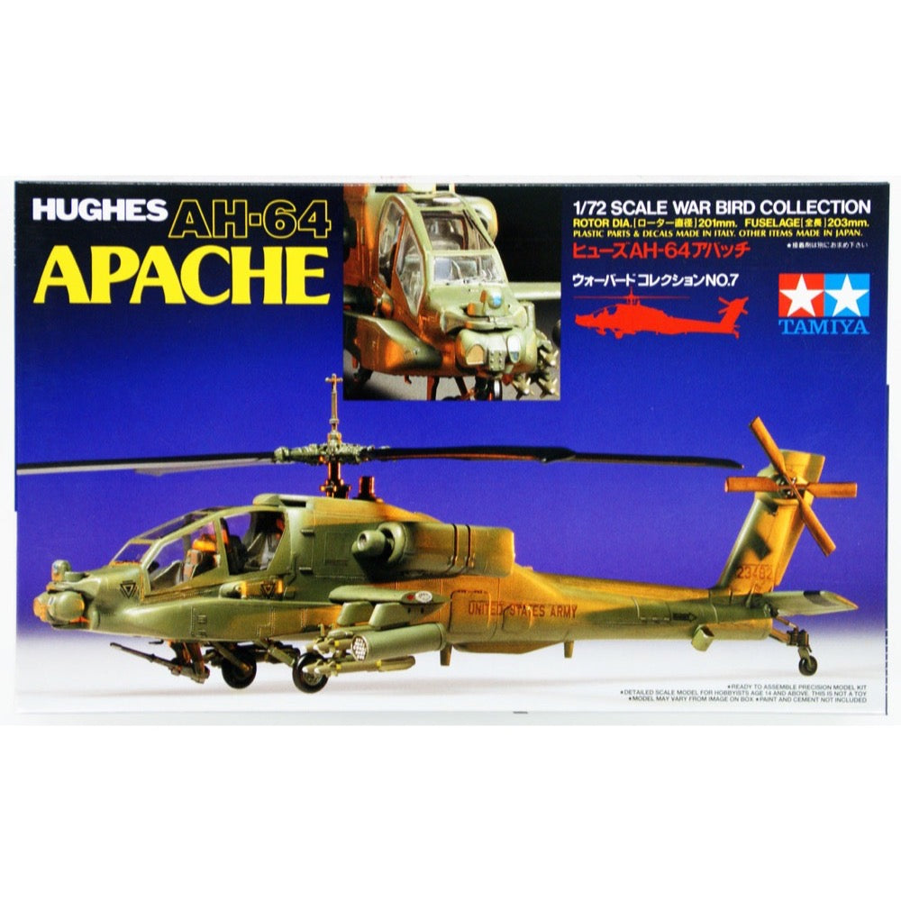 Tamiya 60707 1/72 Hughes AH-64 Apache