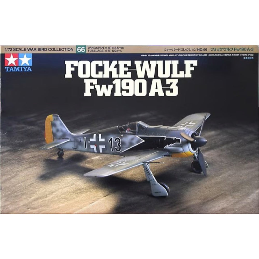 Tamiya 60766 1/72 Focke-Wulf Fw190 A-3