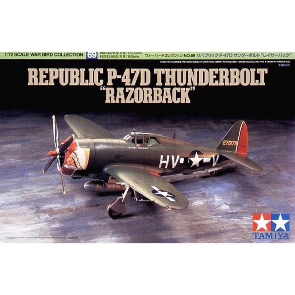 Tamiya 60769 1/72 P-47D Thunderbolt