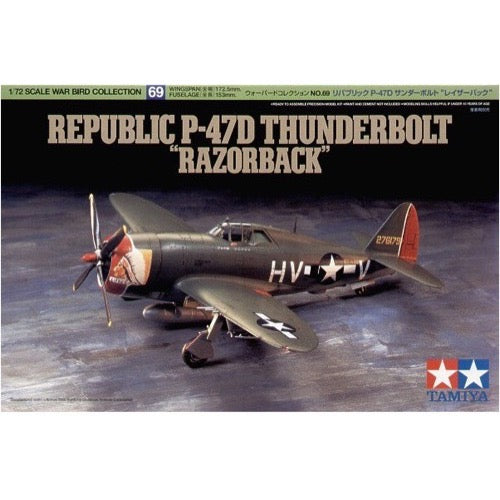 Tamiya 60769 1/72 P-47D Thunderbolt