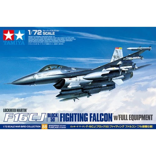 Tamiya 60788 1/72 Lockheed Martin F-16CJ Fighting Falcon