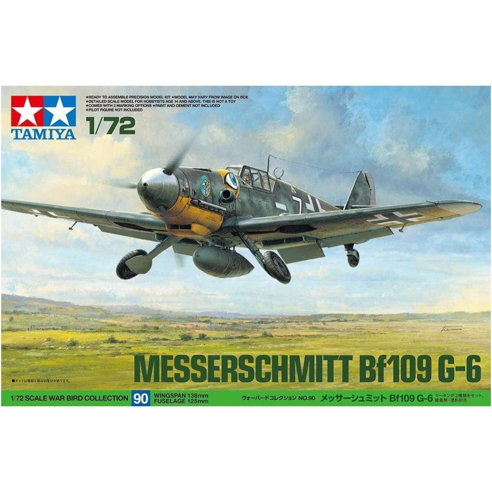 Tamiya 60790 1/72 Messerschmitt Bf109 G-6