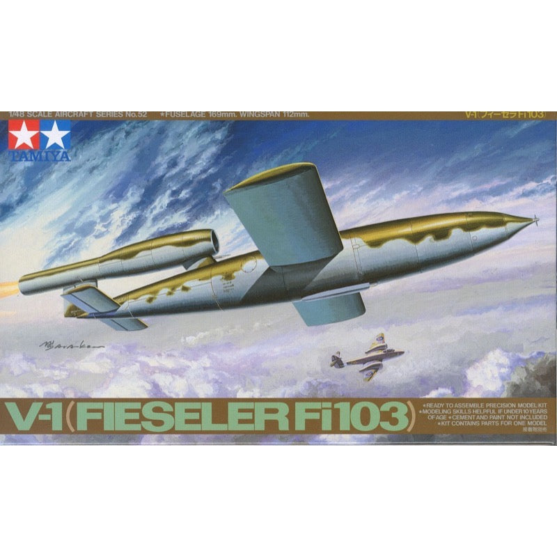 Tamiya 61052 1/48 V-1 Flying Bomb Plastic Model Kit