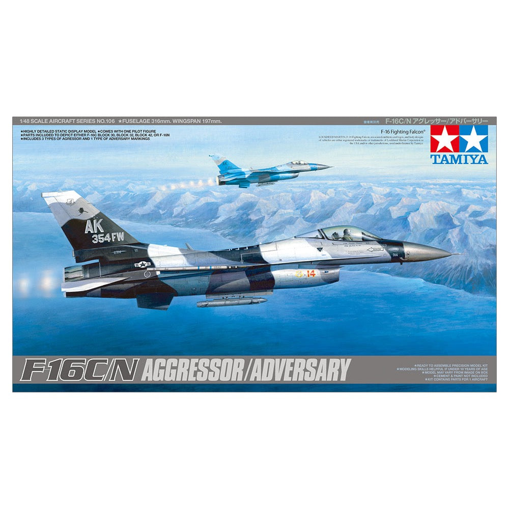 Tamiya 61106 1/48 F-16C/N Aggressor
