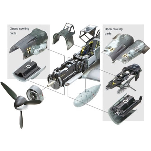 Tamiya 61117 1/48 Messerschmitt BF 109G-6