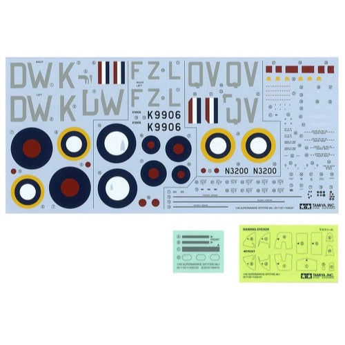 Tamiya 61119 1/48 Supermarine Spitfire MkI