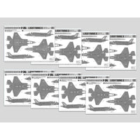Tamiya 61124 1/48 Lockheed Martin F-35A Lightning II Australian Decals Included