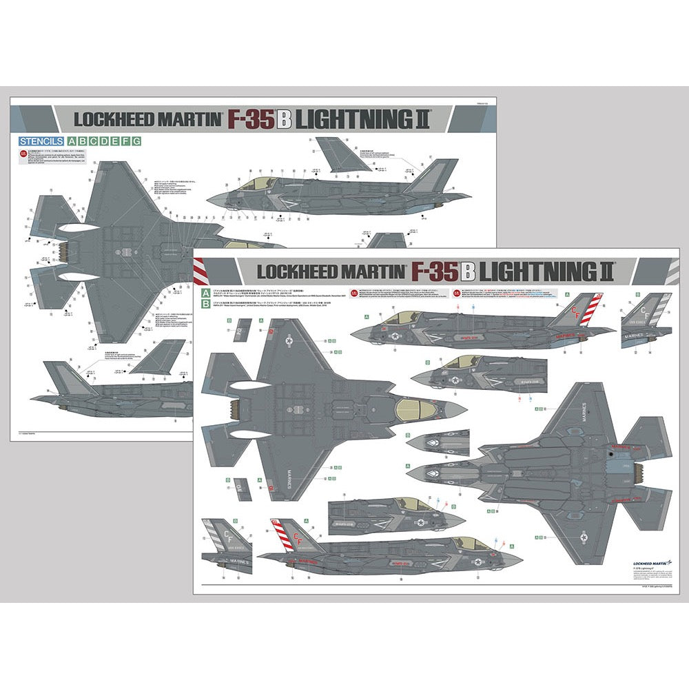 Tamiya 61125 1/48 Lockheed Martin F-35B Lightning II
