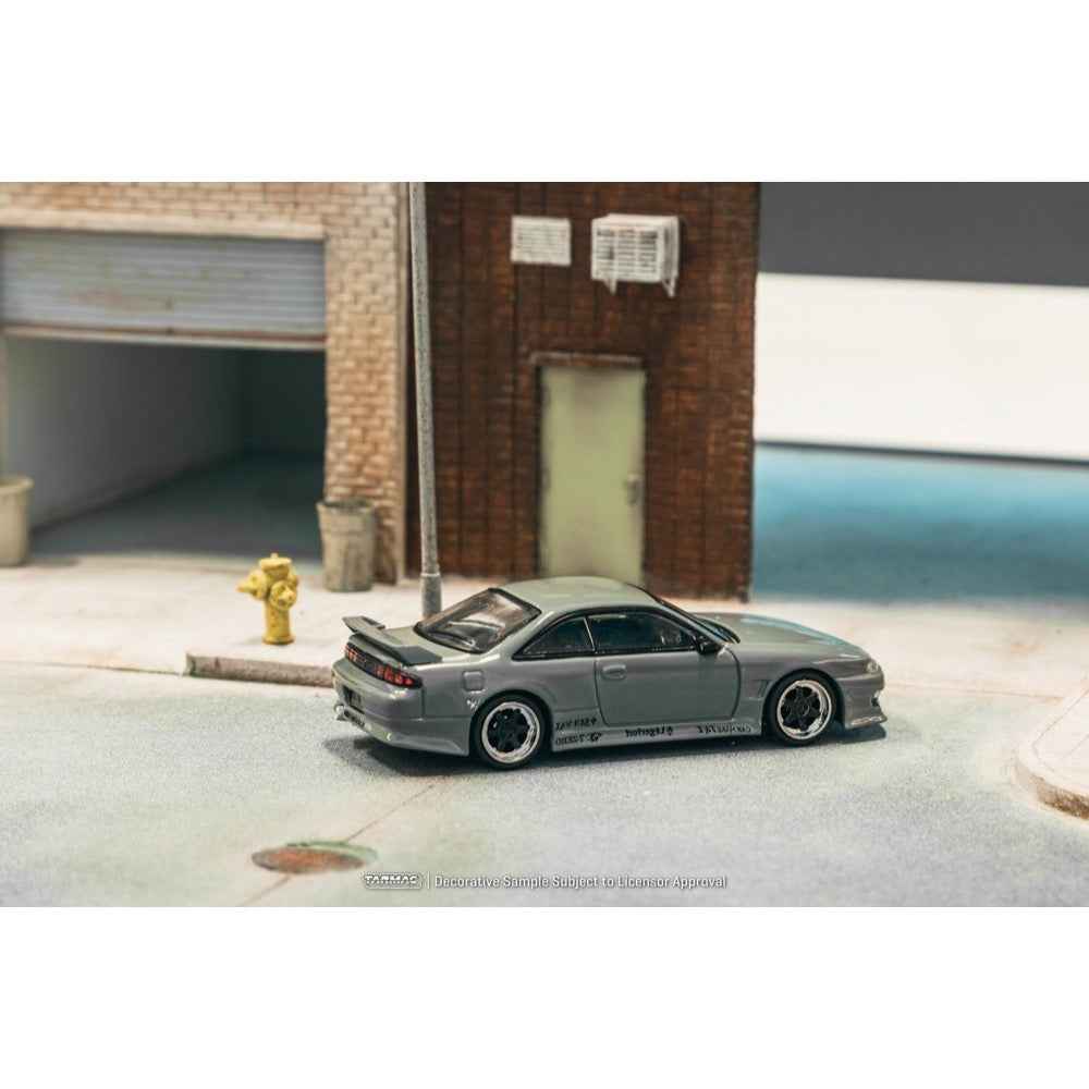 Tarmac Works T64G-018-GY 1/64 Vertex Silvia S14 Grey