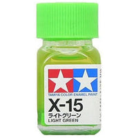 Tamiya 80015 Enamel Paint X-15 Gloss Light Green (10ml)