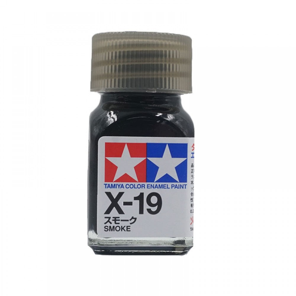 Tamiya 80019 Enamel Paint X-19 Gloss Smoke 10ml