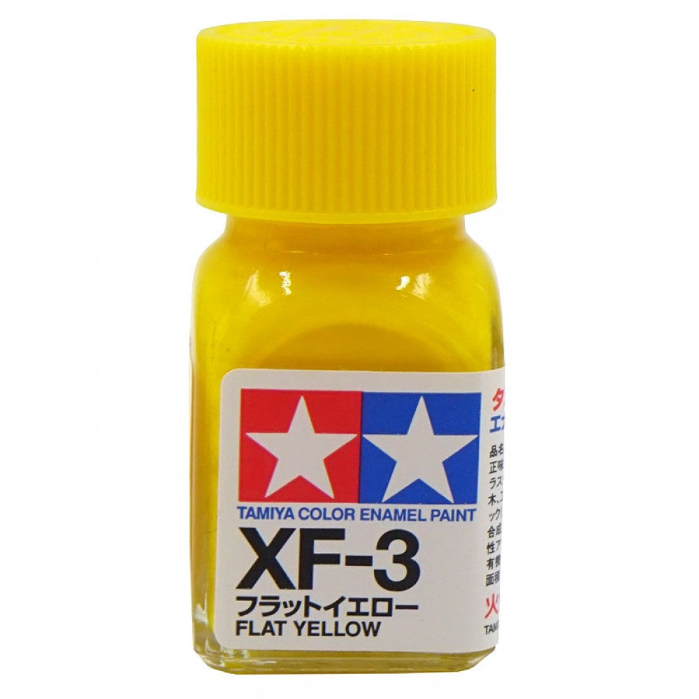 Tamiya 80303 Enamel Paint XF-3 Flat Yellow (10ml)