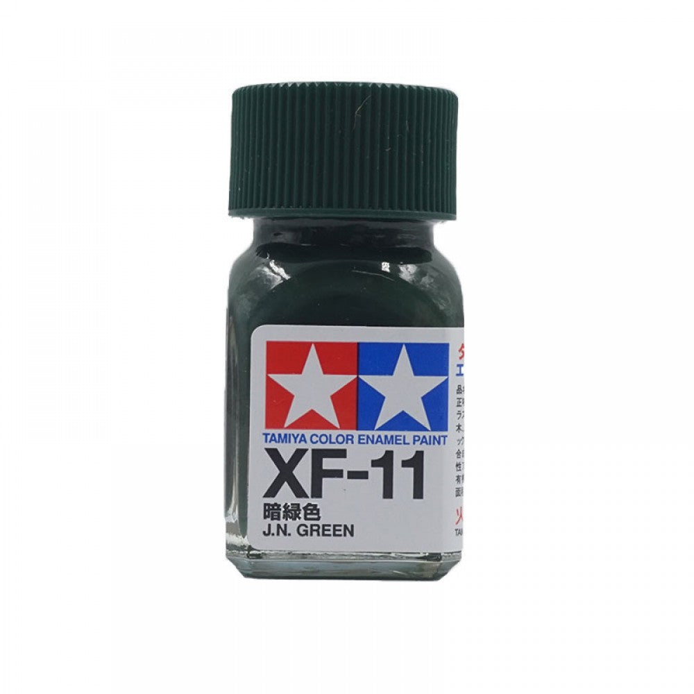 Tamiya 80311 Enamel Paint XF-11 Flat J.N Green (10ml)
