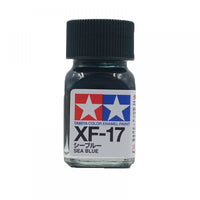 Tamiya 80317 Enamel Paint XF-17 Flat Sea Blue (10ml)