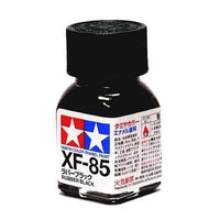 Tamiya 80385 Enamel Paint XF-85 Flat Rubber Black 10ml