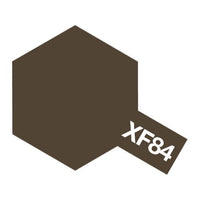 Tamiya 81784 Acrylic Paint XF-84 Flat Dark Iron (10ml)