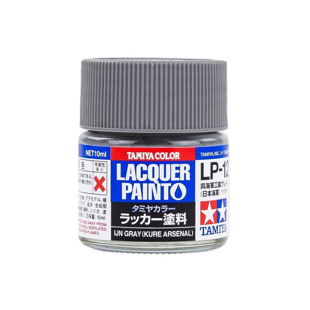 Tamiya 82112 Lacquer Paint LP-12 IJN Grey Kure Arsenal (10ml)