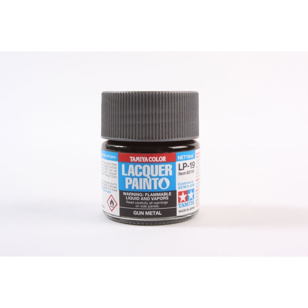Tamiya 82119 Lacquer Paint LP-19 Gun Metal 10ml