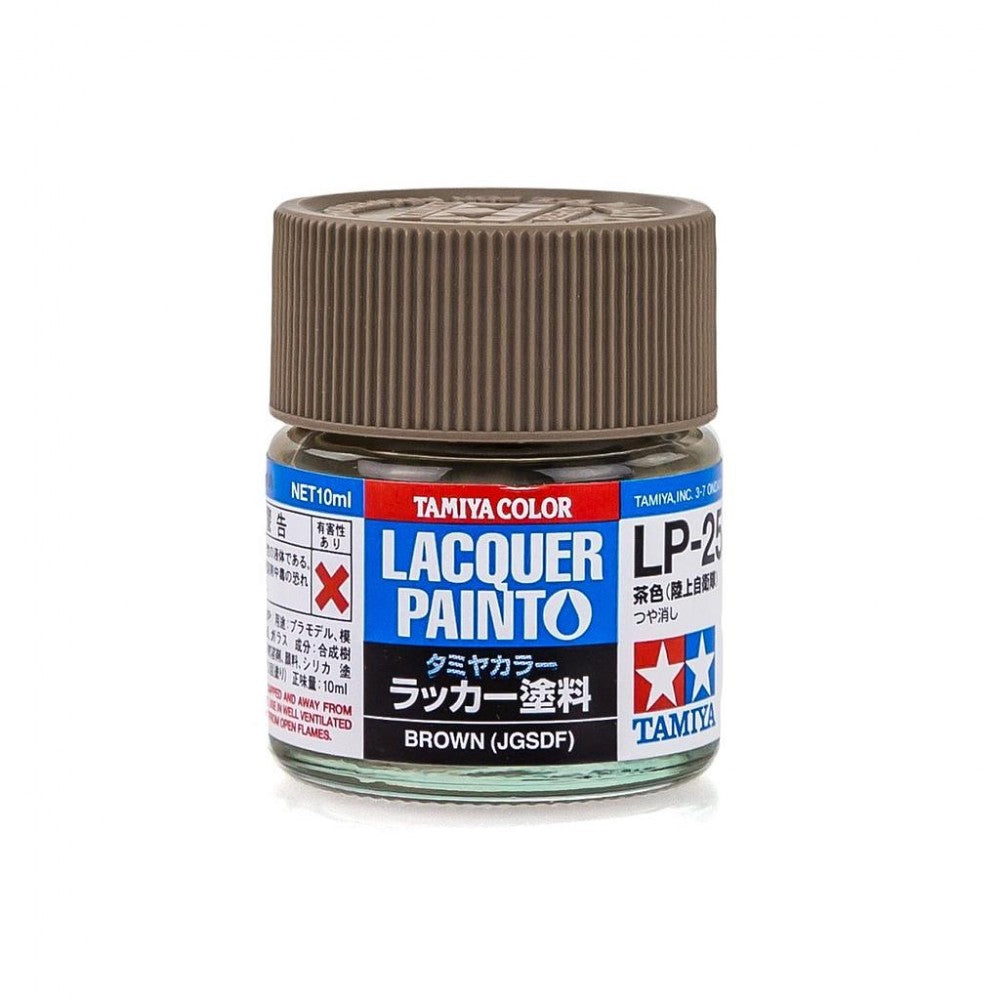 Tamiya 82125 Lacquer Paint LP-25 Brown (10ml)