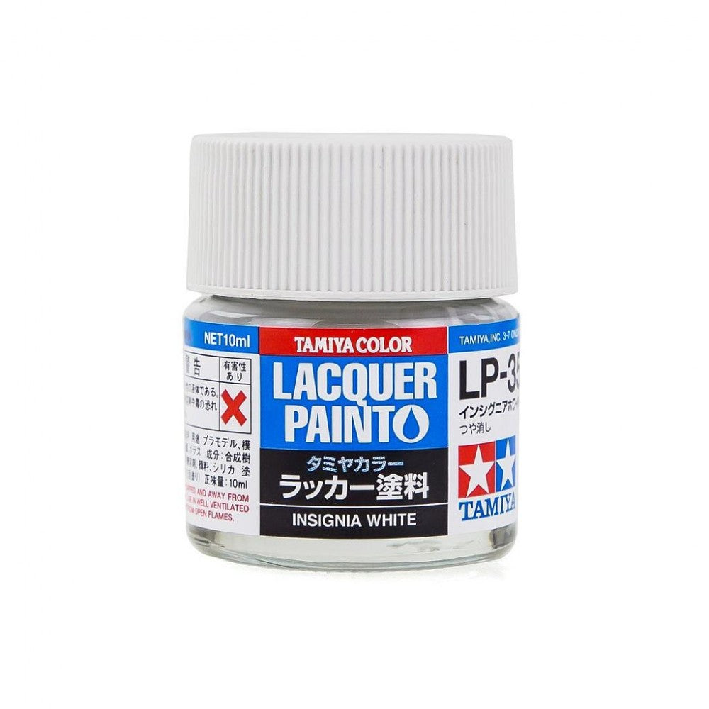 Tamiya 82135 Lacquer Paint LP-35 Insignia White (10ml)
