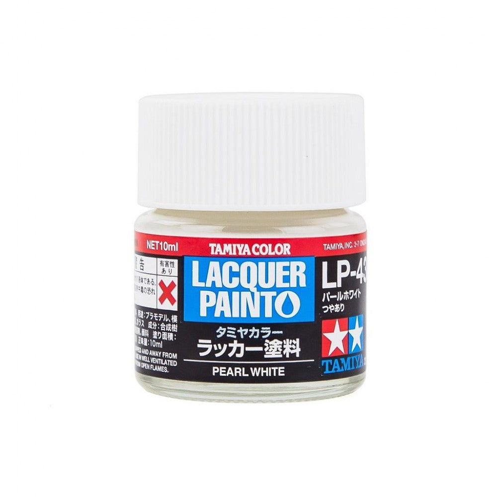 Tamiya 82143 Lacquer Paint LP-43 Pearl White (10ml)