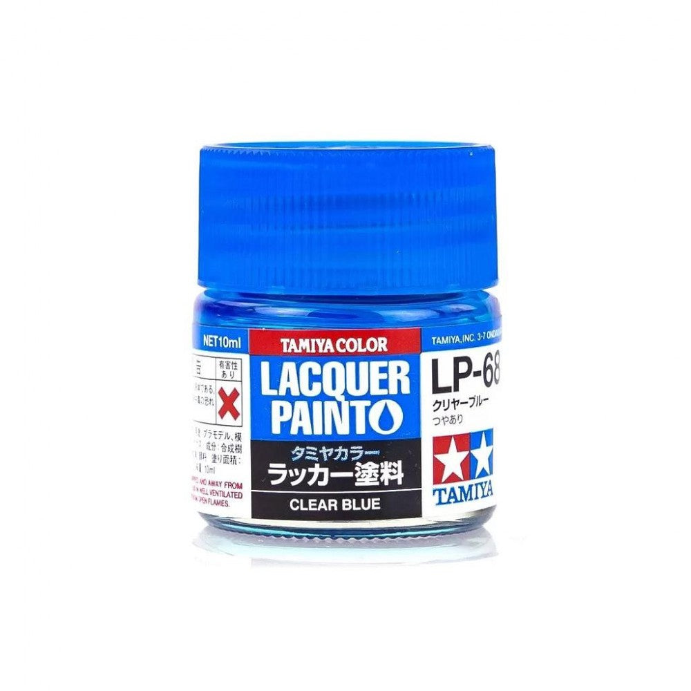 Tamiya 82168 Lacquer Paint LP-68 Clear Blue (10ml)