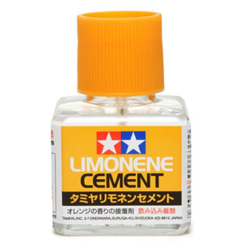 Tamiya 87113 Plastic Model Glue Limonene Cement With Citrus Extract