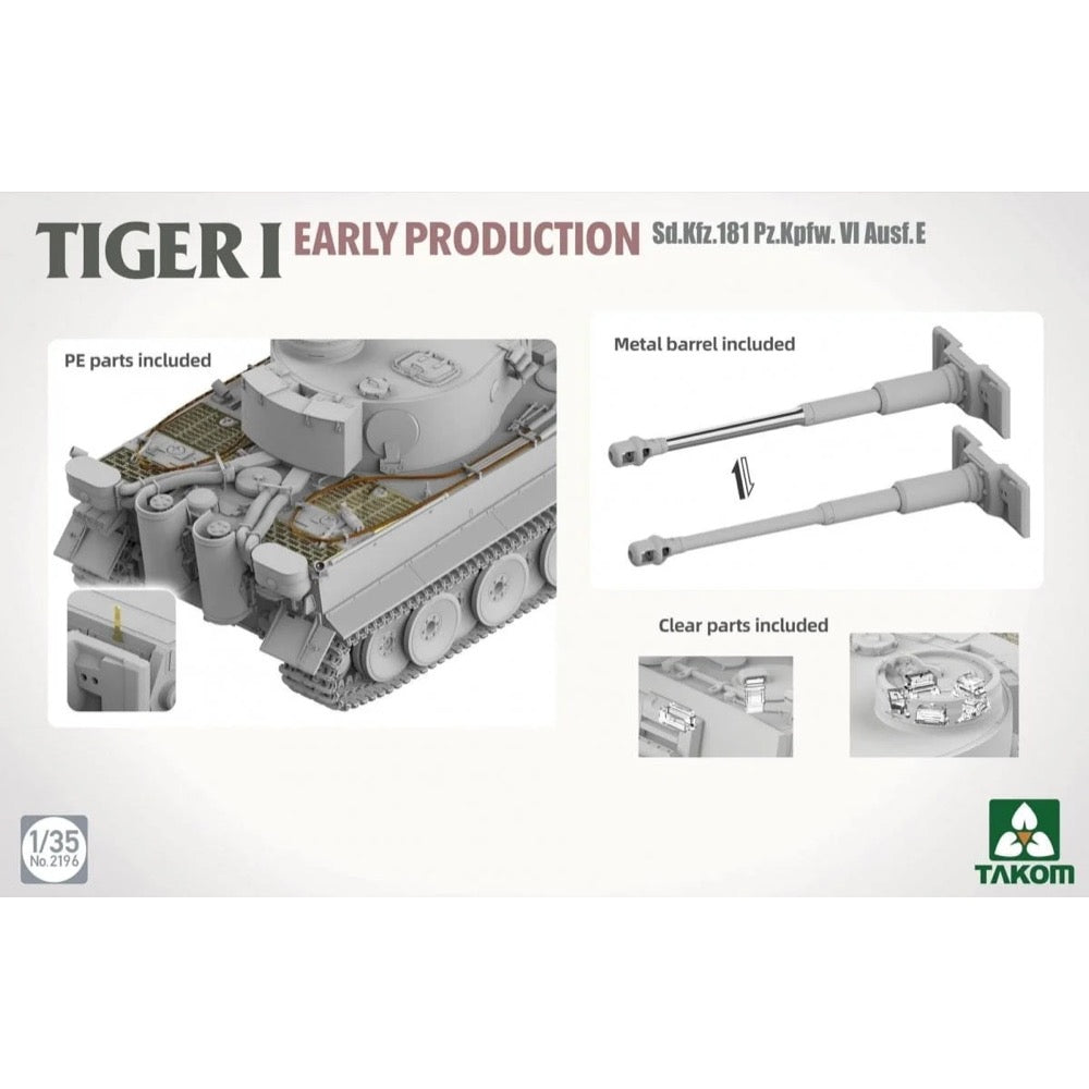 Takom 1/35 Tiger I Early-Production Box