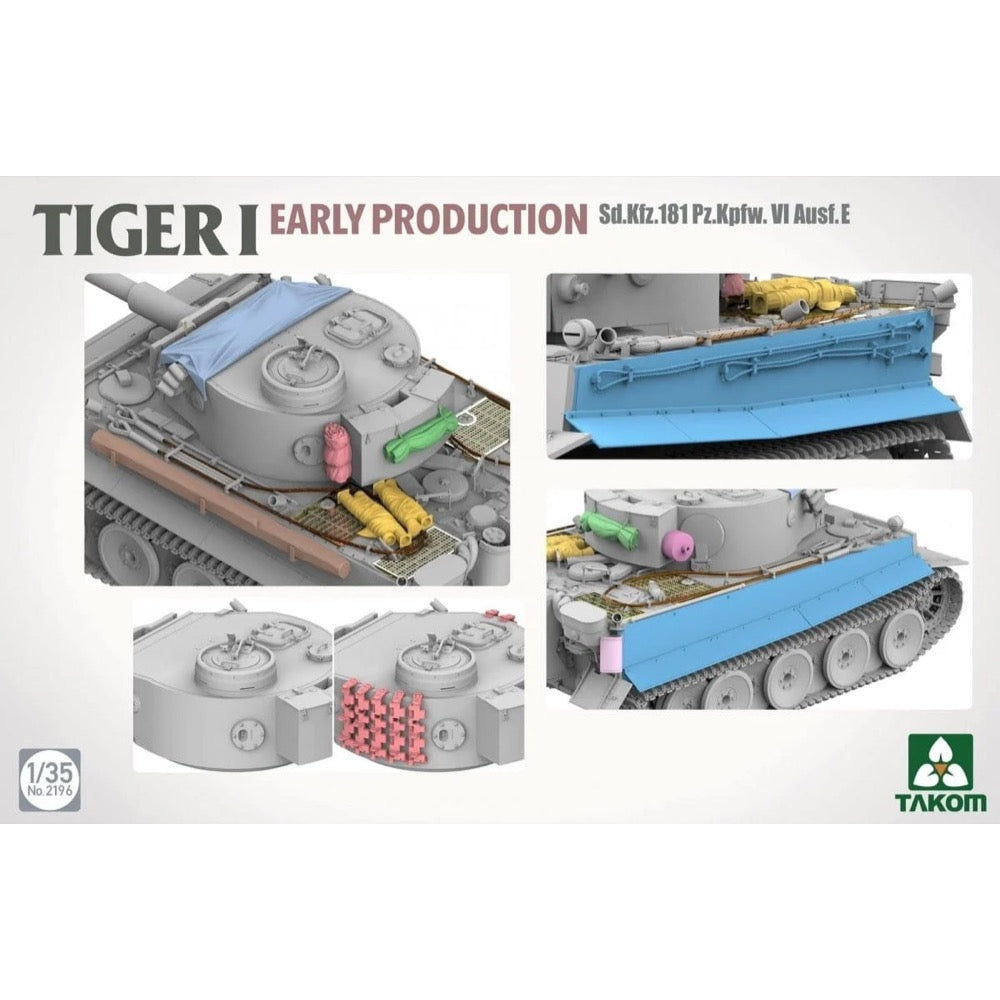 Takom 1/35 Tiger I Early-Production Box