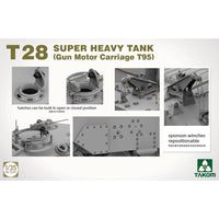 Takom 1/35 T28 Super Heavy Tank Gun Motor Carriage T95